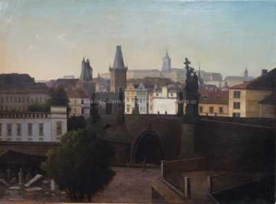 Autor neurčen - Pražské panorama