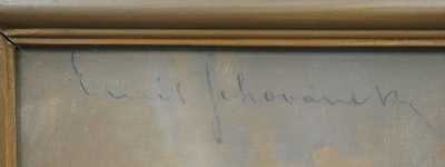  / Dívka s vějířem / Emil Schovánek