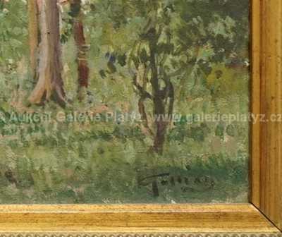  / V zámeckém parku / Octave Gallian