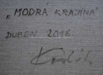  / Modrá krajina / František Králík