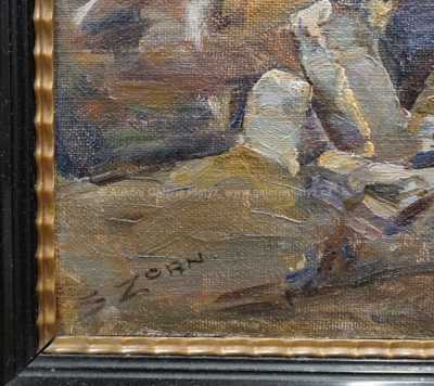 / Motiv z Českého Krulmova / Salomon Zorn