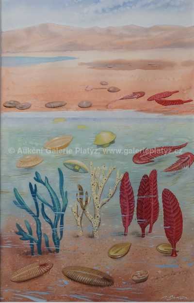  / Pravěká pláž / Zdeněk Burian