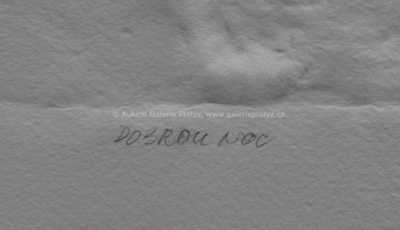  / Dobrou noc / Olbram Zoubek