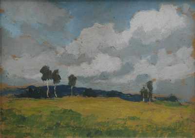  / Skica krajiny / Gustav Macoun