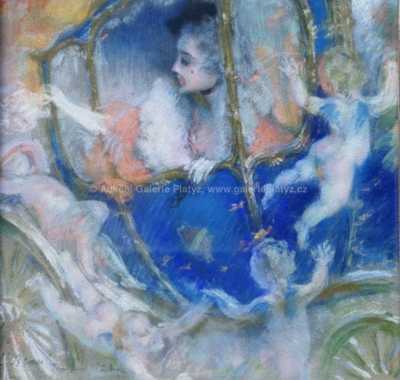  / Dáma v kočáru / Fernand Vácha