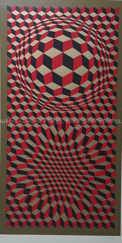  / Kompozice / Viktor Vasarely