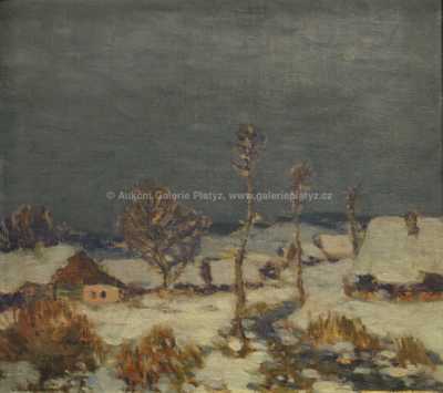  / Zimní krajina / Ota Bubeníček