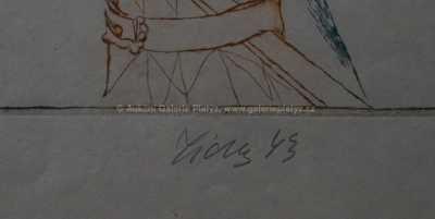  / Commedia dell´arte / František  Tichý