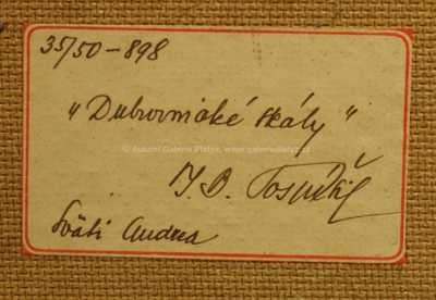  / Dubrovnické skály / Jan Bohumil Pospíšil