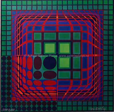  / Struktura / Viktor Vasarely