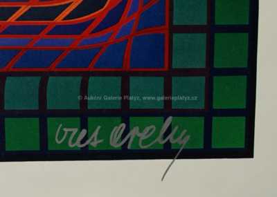  / Struktura / Viktor Vasarely
