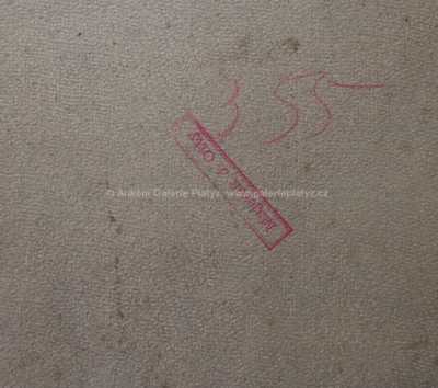  / Krajina s rybníkem / Karel Liebscher