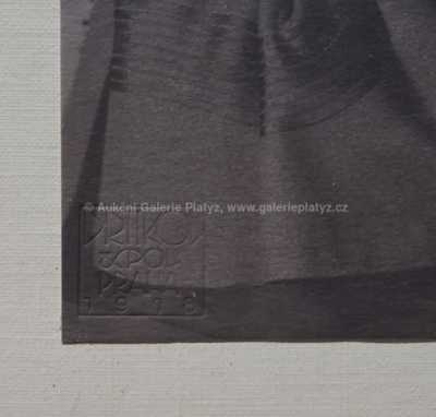  / Dáma s kyticí / František Drtikol