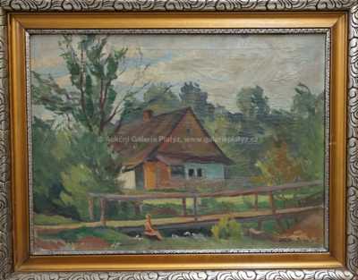 Vlastimil Beneš - Lávka přes potok