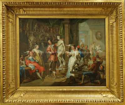 Franz Christoph Janneck - Sochařský ateliér