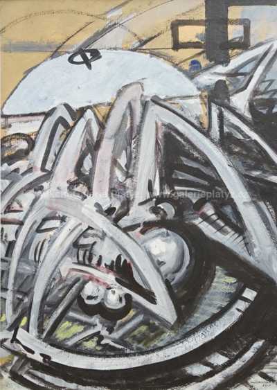  / Oboustranný obraz / Jiří Načeradský