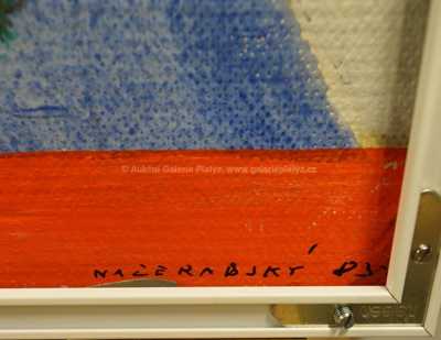  / Oboustranný obraz / Jiří Načeradský