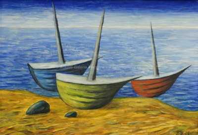  / Tři bárky / Jan  Zrzavý