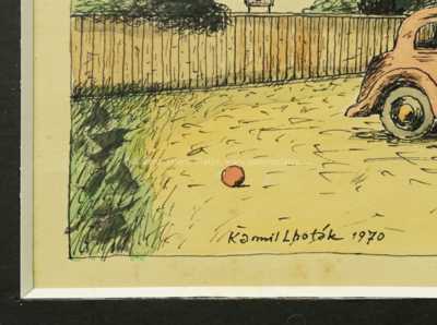  / Auta a balón / Kamil Lhoták