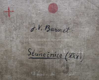  / Slunečnice / Josef Václav Směšný - Barnet