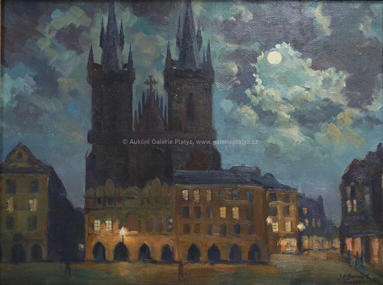  / Staroměstské náměstí / Josef Václav Směšný - Barnet