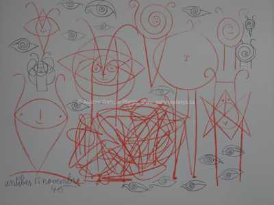  / Picasso in Antibes / Pablo Picasso