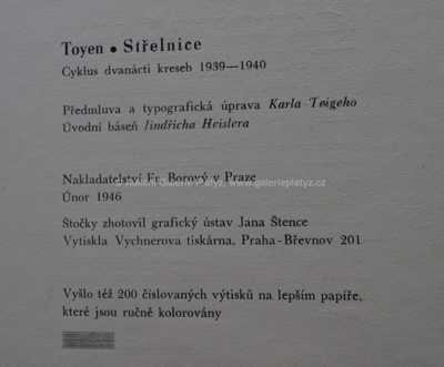  / Střelnice / Marie Čermínová - Toyen