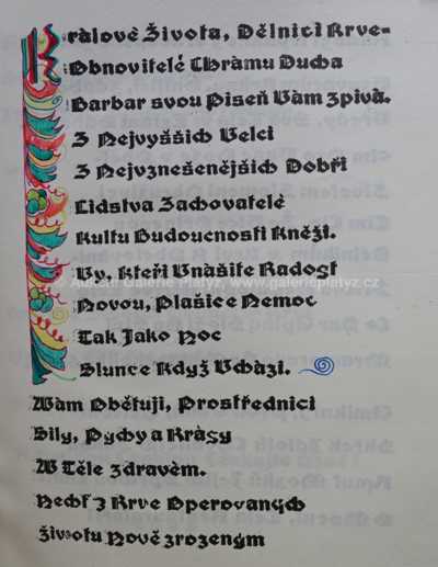  / Chvála geniálních lékařů a ranhojičů / Josef Váchal