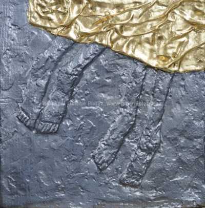  / Nohy proti sobě s draperií / Olbram Zoubek