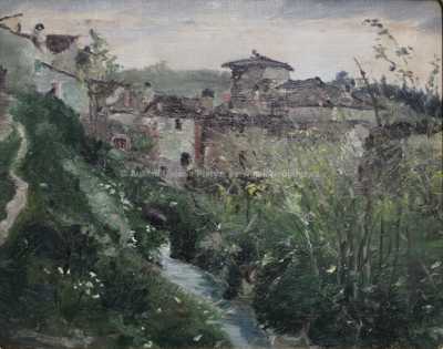  / Potok pod vesnicí /   Neznačeno