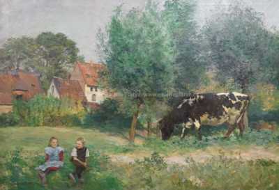  / Na pastvě / Heinrich Wettig