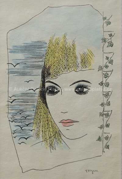  / Dívka / Marie Čermínová - Toyen