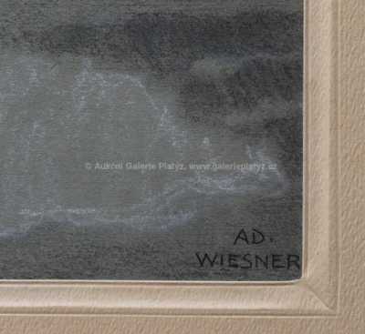  / Dívka u moře / Adolf Wiesner