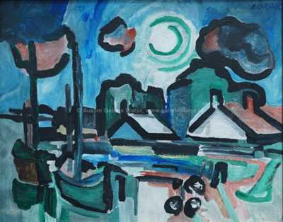  / Ráno v krajině / Julius Lörincz