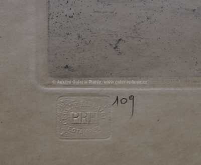  / Pařížské květinářky / František Tavík Šimon