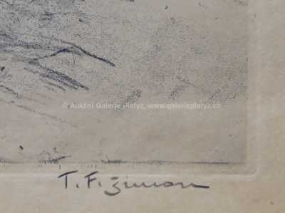  / Pařížské květinářky / František Tavík Šimon