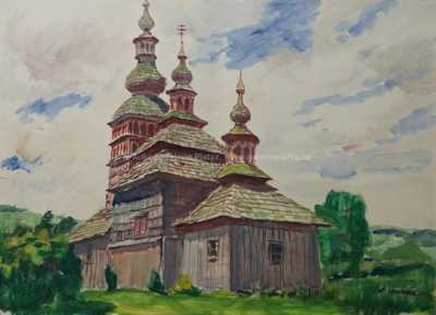  / Roubený kostelík / Antonín Hudeček