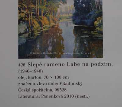  / Slepé rameno na Labi / Václav Radimský