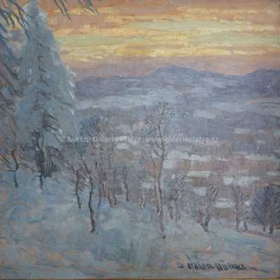  / Mrazivý podvečer / Otakar Hůrka