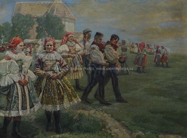  / Z pouti u sv. Antonínka / Otto (Ota) Ottmar