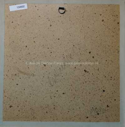  / Muž s deštníkem / František  Tichý