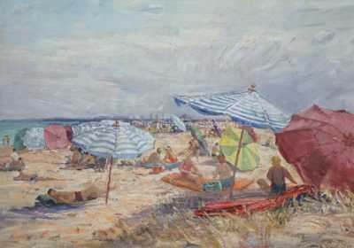  / Na prosluněné pláži / Josef Procházka