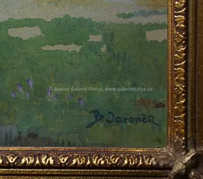  / Před roubenkou / Bohumír Jaroněk