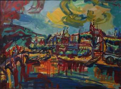  / Pražské panorama / Jan  Bauch