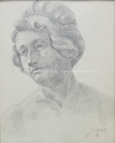  / Secesní portrét / František Jakub