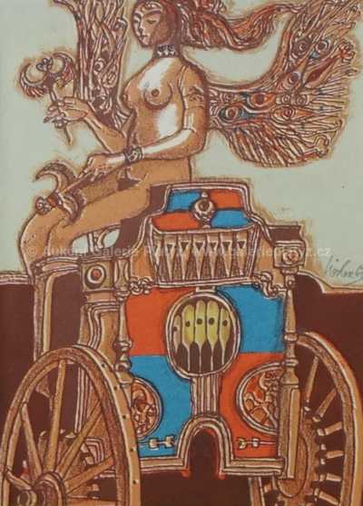  / Na kočáru / Josef Liesler