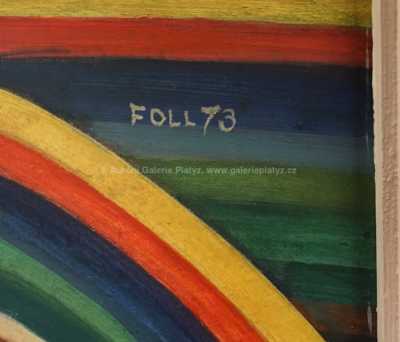  / Návrh vitráže / Dobroslav Foll