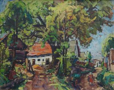  / Vesnický motiv / František Líbal