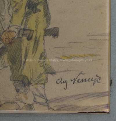  / Na trakaři / Augustin Němejc