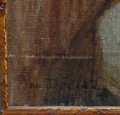  / Stařec a dívka / Jan  Dědina